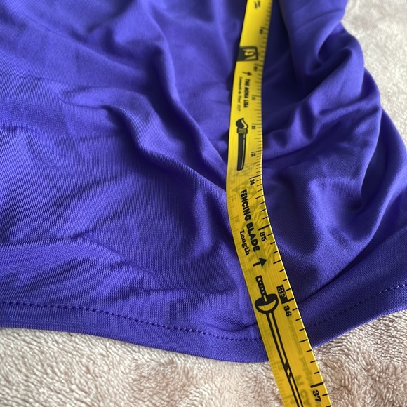 NWOT Moda International Multi-wrap Purple Dress - Picture 7 of 8